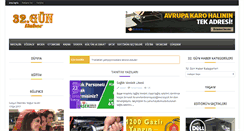 Desktop Screenshot of 32gunhaber.com